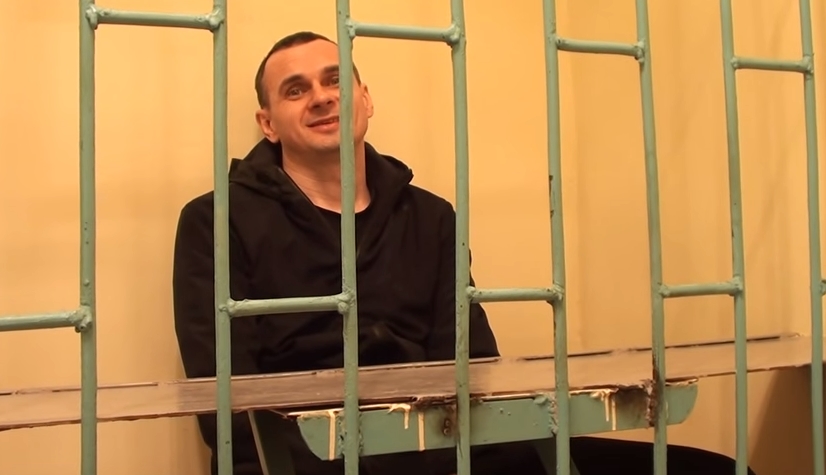 Політв'язень Олег Сенцов під час інтерв'ю в СІЗО Челябінська