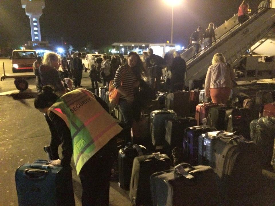 Sharm el Seikh Egypt MAU security control baggage