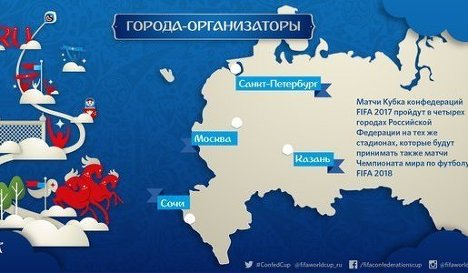 Карта Росії без Криму, видалена з сайту ФІФА