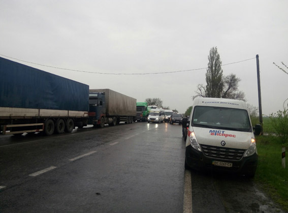 блокування дороги АТО Миколаївська область 2