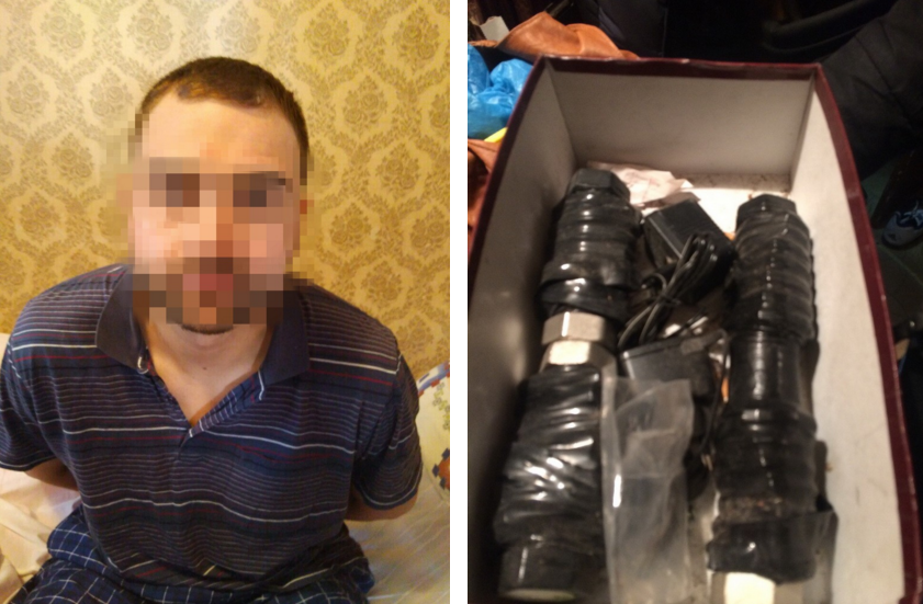 Одеський терорист з "ЛНР" та його новий вибуховий пристрій