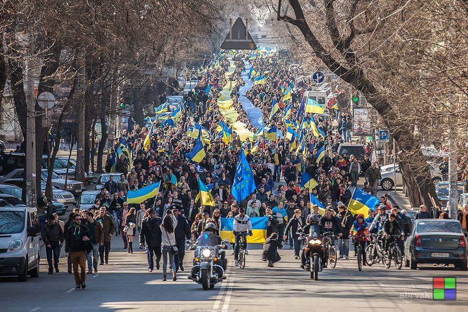 Проукраїнська хода в Одесі 2 травня 2016