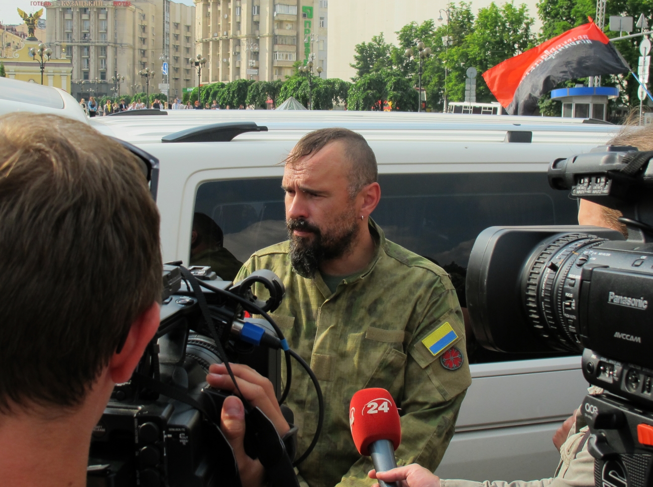 ДУК Правий сектор - прощання 14 червня 2016 на Майдані із загиблими (5)