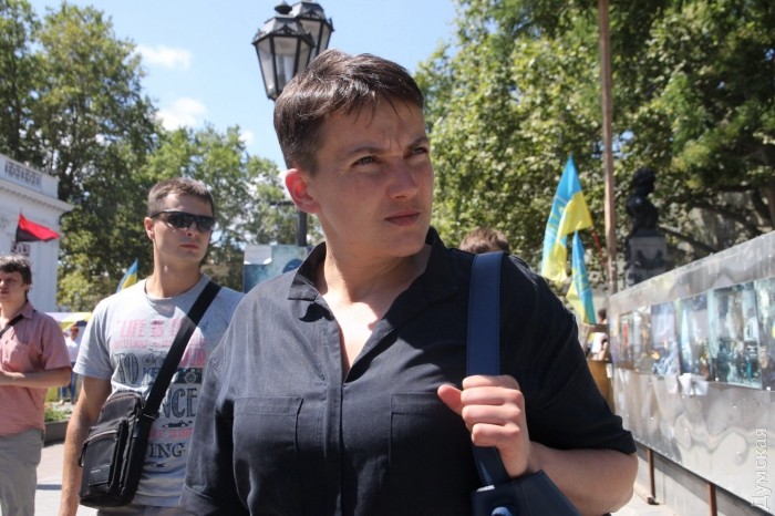 Надія Савченко в Одесі