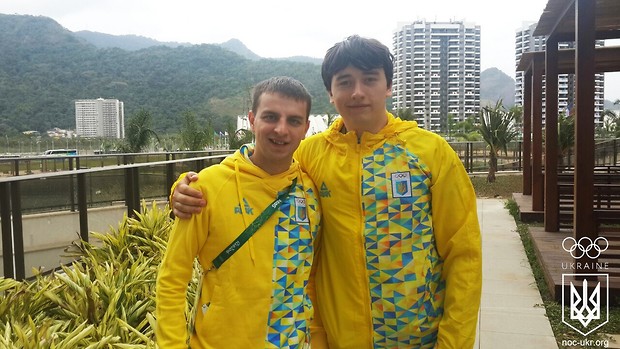 Українські спортсмени в Олімпійському селищі