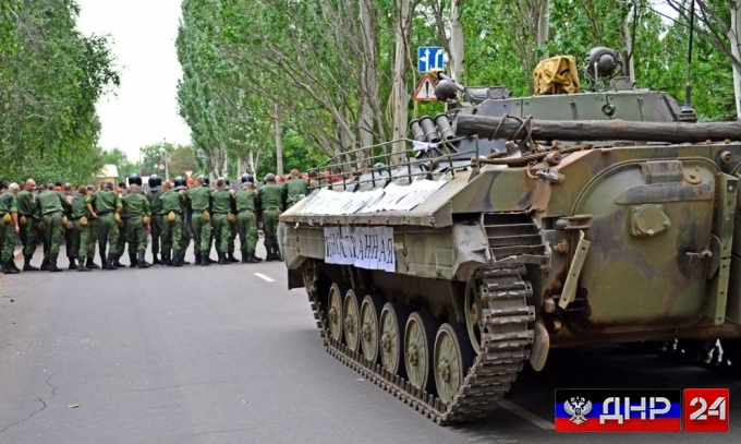 Шахтарськ ДНР - тренування з протидії міжнародній збройній місії 4