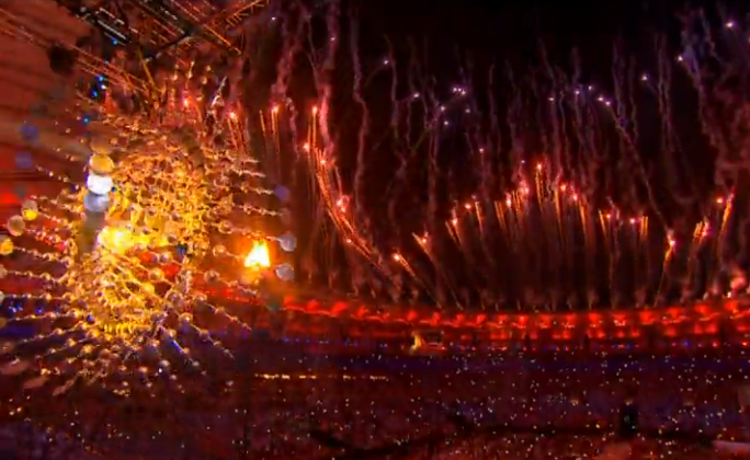 Olympic Rio opening ceremony Flame 4