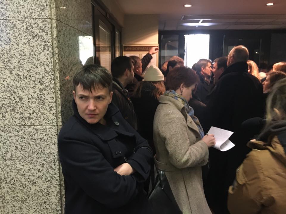 Надія Савченко у Верховному суді РФ 26 жовтня 2016. Фото: Роман Цимбалюк
