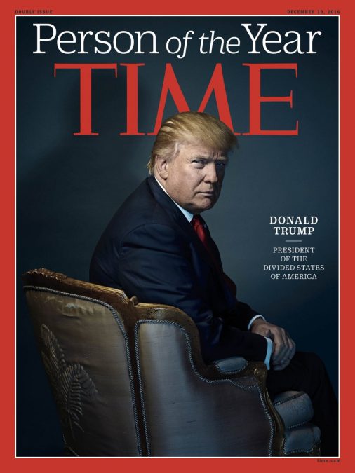 Дональд Трамп - "людина року" 2016 за версією Time