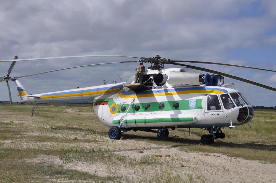Тендрівський десант вертоліт ДПСУ - Сі бриз 2017