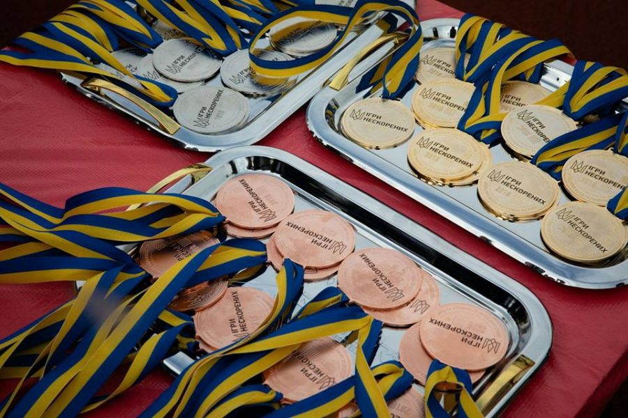 Ігри нескорених 2018 Київ - медалі