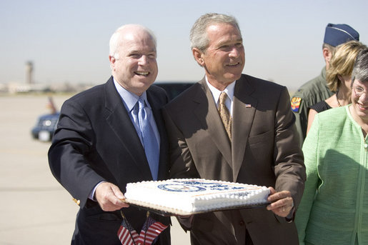 Джон Маккейн і Джордж Буш - 69 ДН - 2005