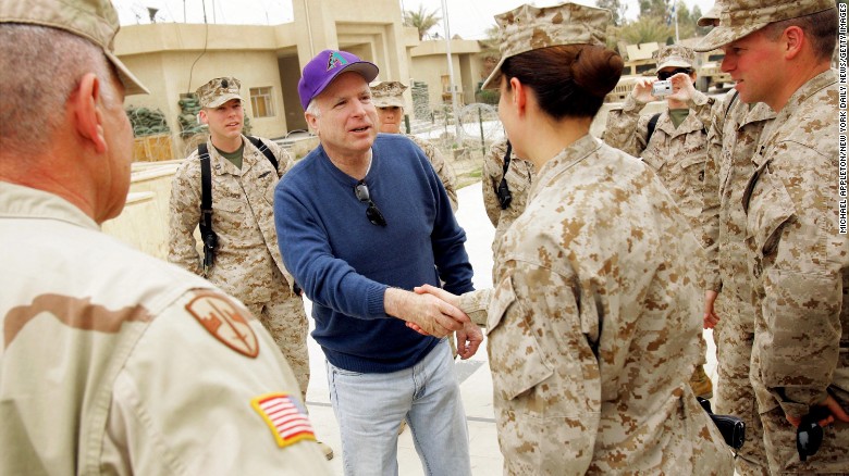 Джон Маккейн в Іраку 2015