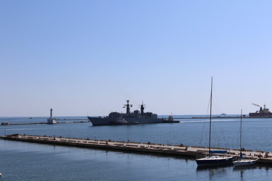 кораблі постійної військово-морської групи НАТО-2 - SNMG2 в Одесі_1