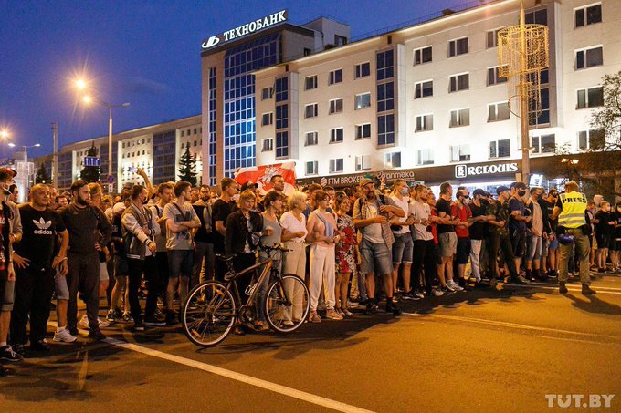 Мінськ Білорусь - протести 10 серпня 2020_3