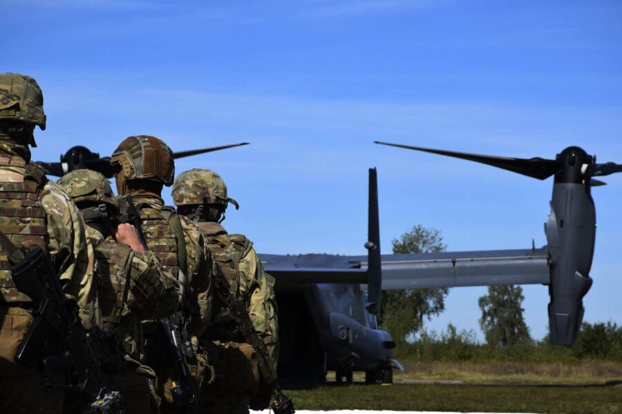 десантування - конвертоплан Bell V-22 Osprey - ССО ЗСУ і США_2