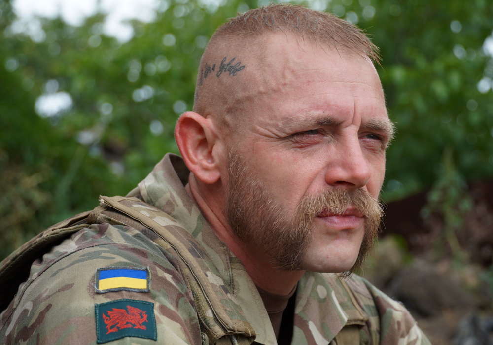 Как британский рогуль Майкл Дженкинс защищает Украину на Донбассе