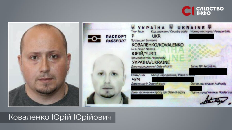 Юрій Коваленко - паспорт