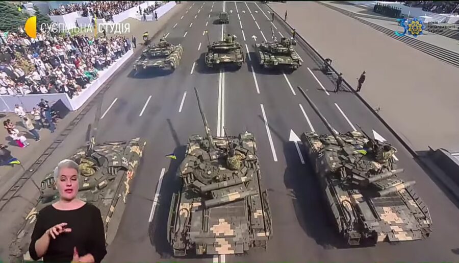 День незалежності України-2021 - військовий парад - скріншоти (19)