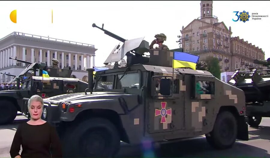 День незалежності України-2021 - військовий парад - скріншоти (5)