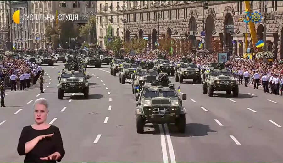 День незалежності України-2021 - військовий парад - скріншоти (7)