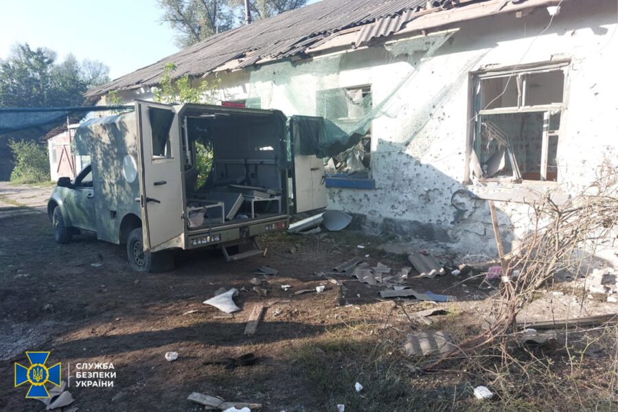 Обстріл СБушників на Луганщині1