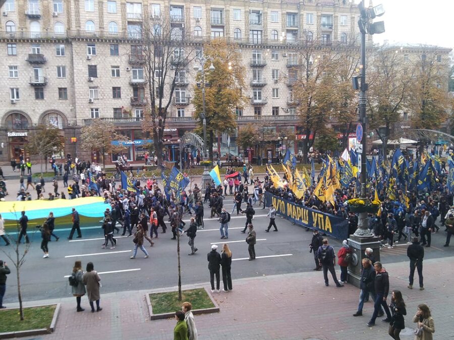 Марш у День захисника України - НК