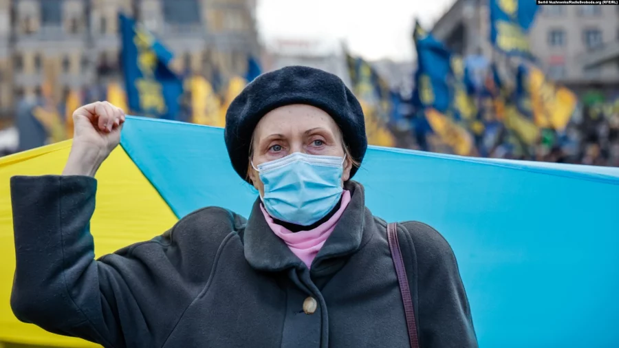 Марш у День захисника України - Радіо Свобода