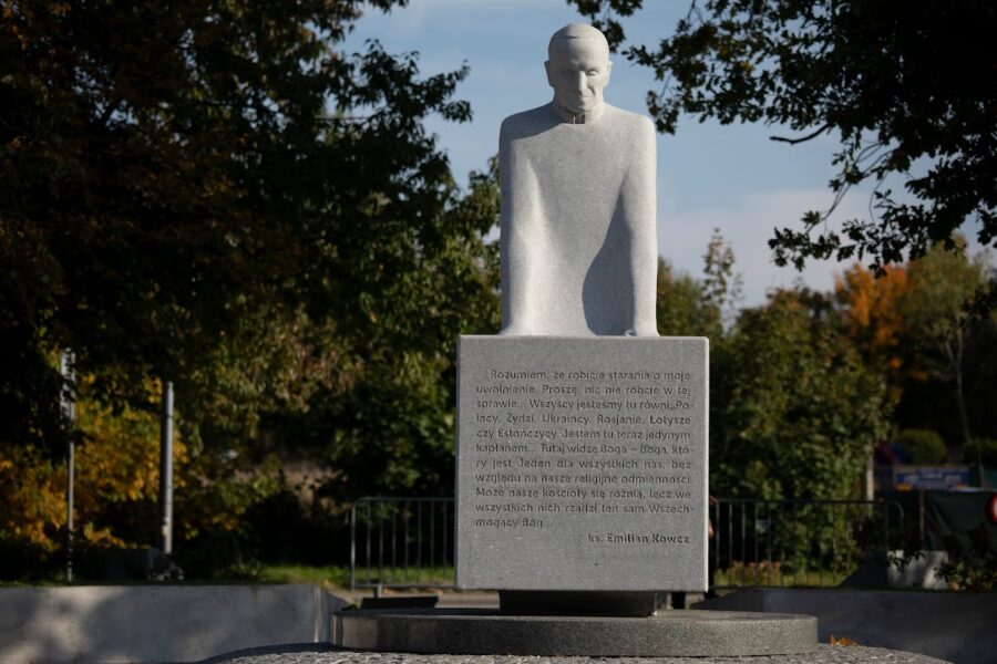 освячення пам'ятника отцю Омеляну Ковчу - Люблін (24)