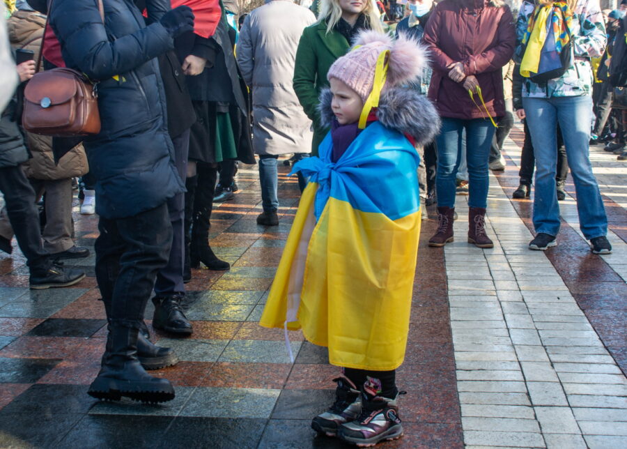 Марш єдності Київ - 12.02.2022