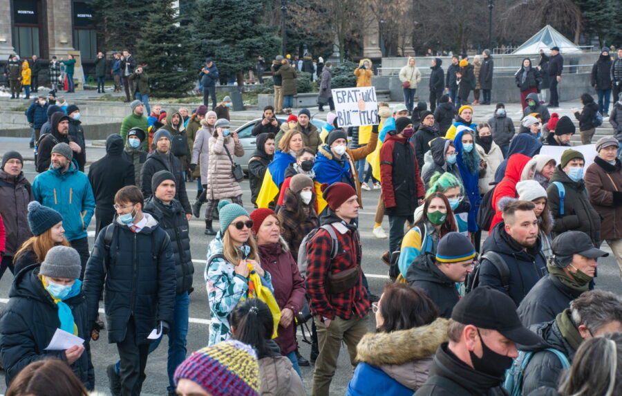 Марш єдності Київ - 12.02.2022_16