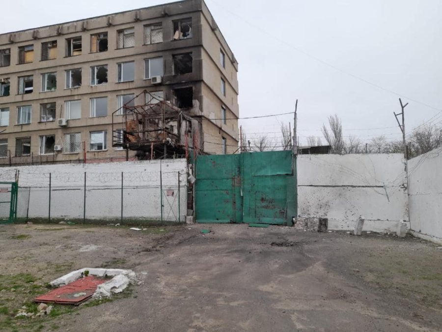росіяни влучили в будівлю Херсонського СІЗО_04-12-2022_1