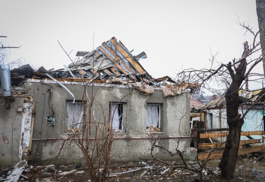 Куп'янський район - руйнування - будинки