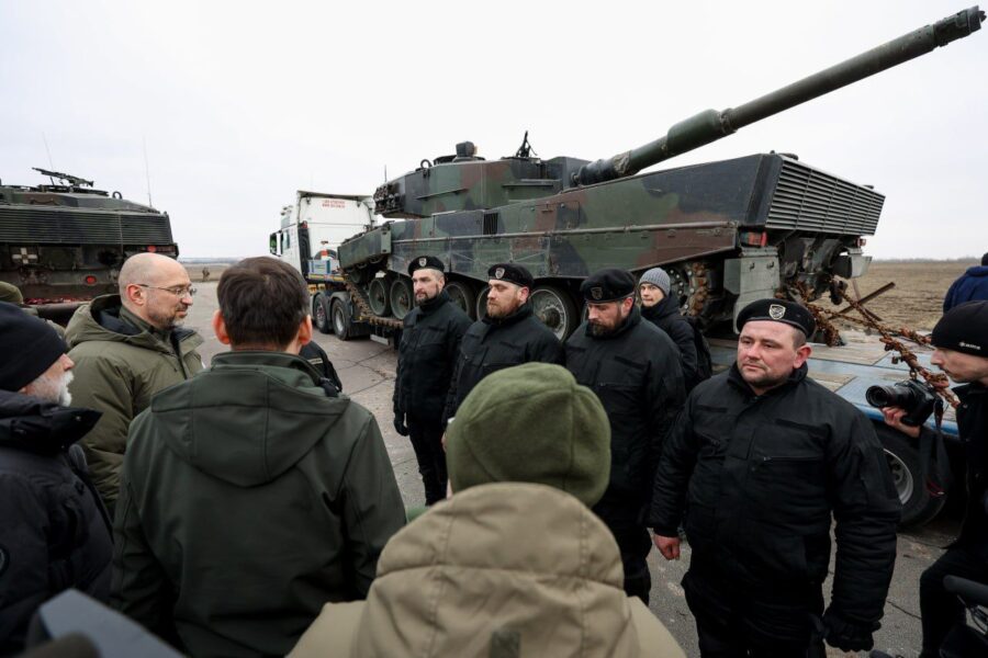 Леопарди приїхали - танки Leopard 2 - Шмигаль і Моравецький