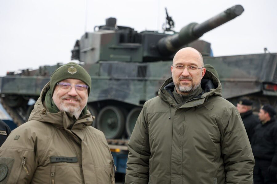 Леопарди приїхали - танки Leopard 2 - Шмигаль і Резніков