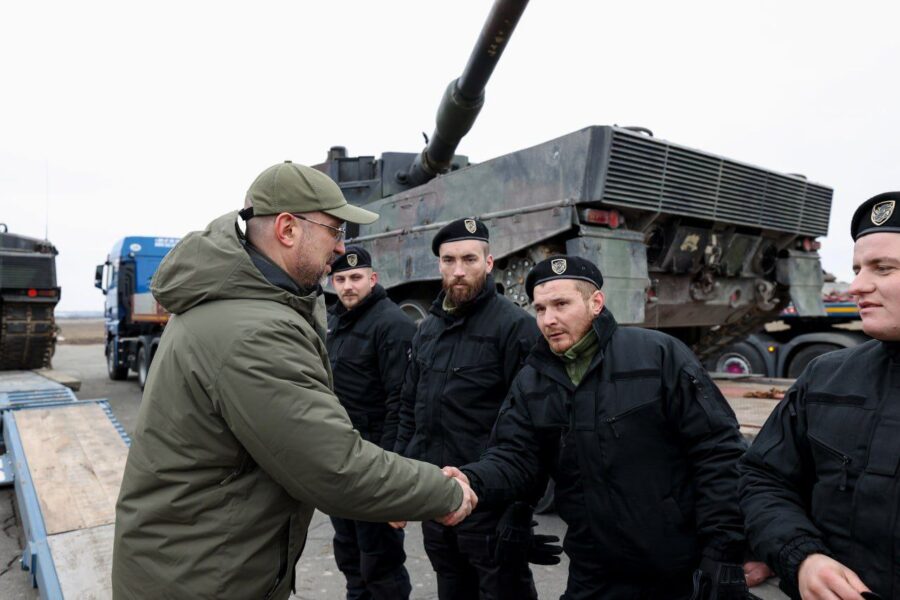 Леопарди приїхали - танки Leopard 2 - Шмигаль і танкісти