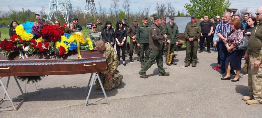 Олександр Дубовик Партизан - похорон у м. Дніпро (5)