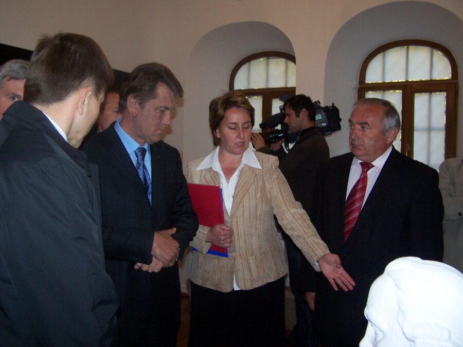 11-10-2006 - президент Віктор Ющенко в Батурині