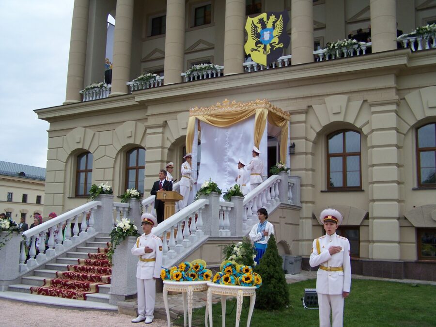 22-08-2009 - президент Віктор Ющенко в Батурині