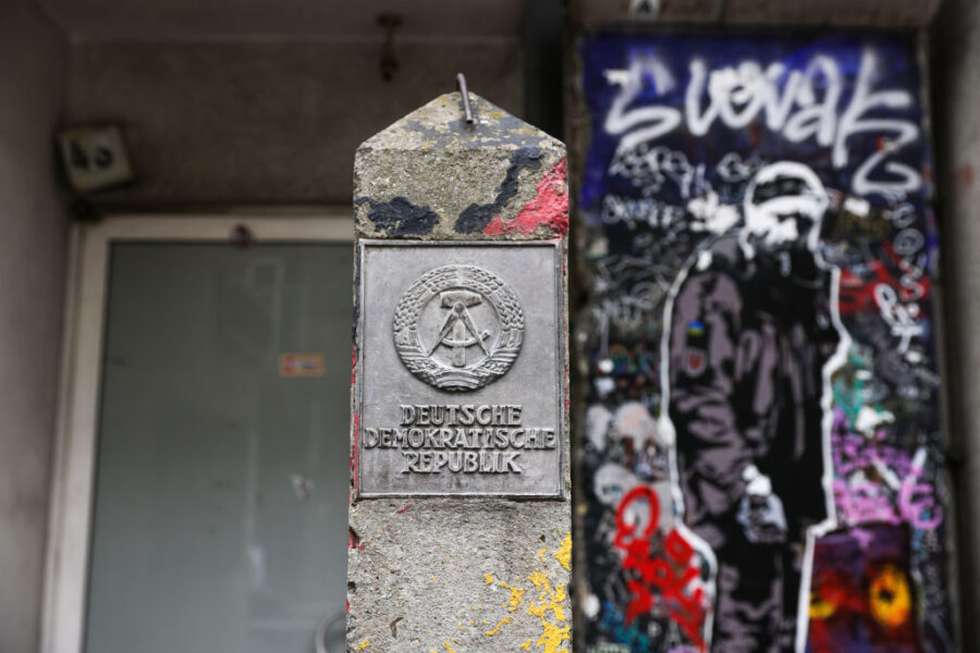 New Berlin Wall Graffiti Memorializes Oleksandr Matsiyevsky