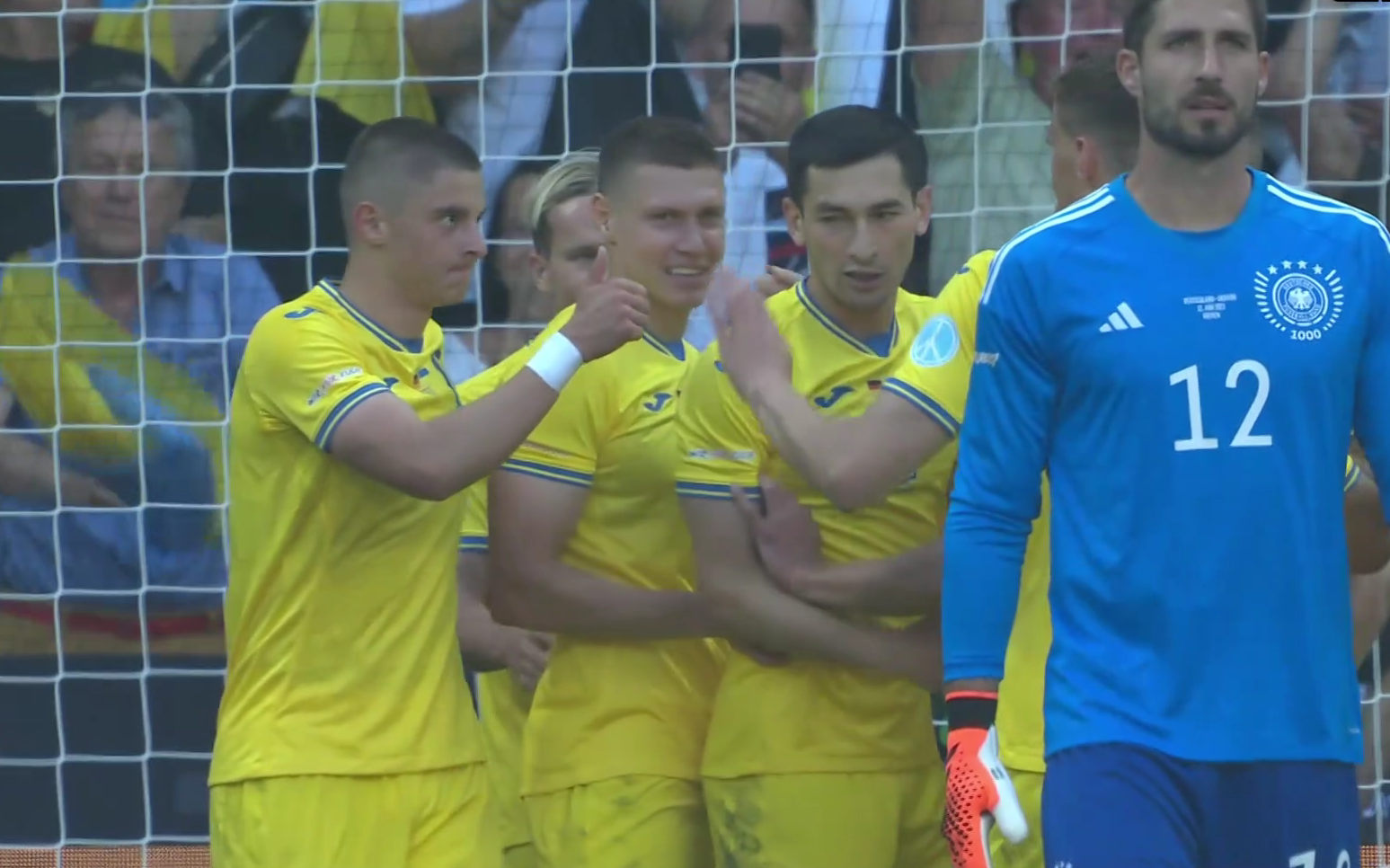 Українці святкують третій гол