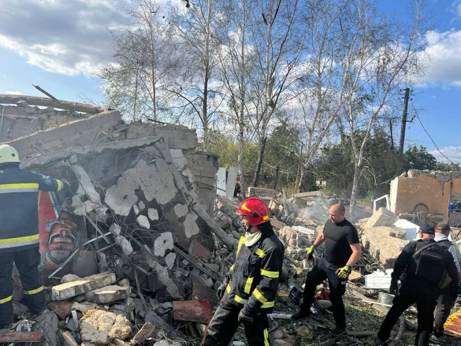 обстріл села ГРоза Куп'янського району 5 жовтня (1)