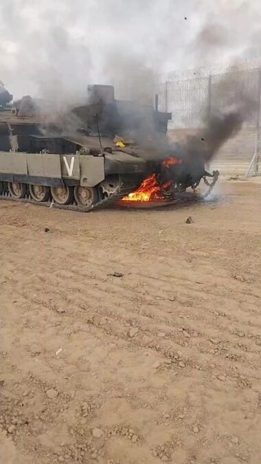 знищений ізраїльський танк Merkava Mark IV_3