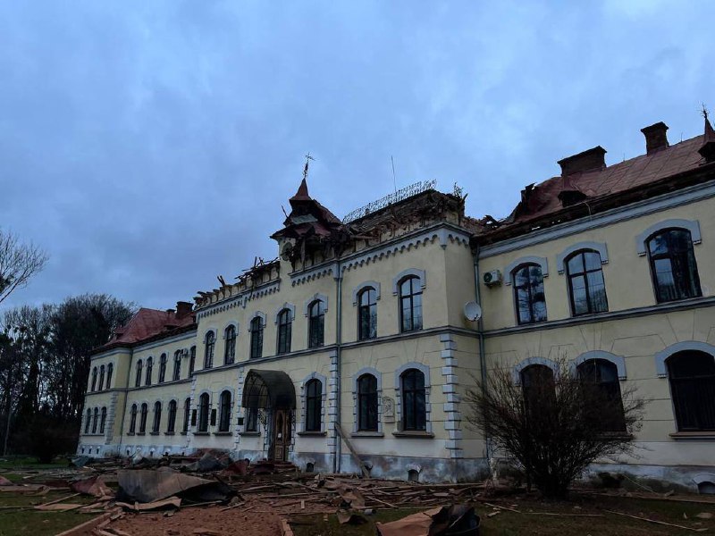 Удар по Львівщині 1 січня - університет-дубляни-