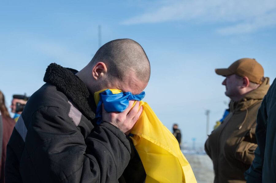 Обмін 31 січня, фото з ТГ президента України