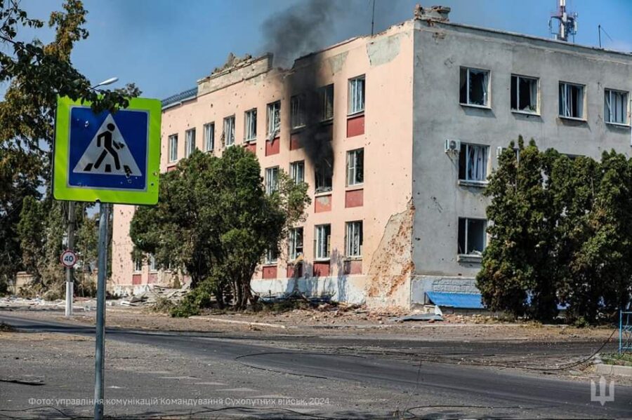 Курська область - Суджа - Фото: управління комунікацій Командування Сухопутних військ ЗСУ