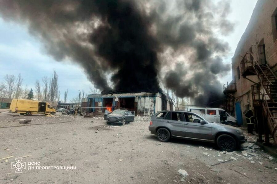 Атака на Кривий РІг 2 квітня 1