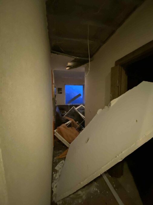 будинок - квартира Марини Ткачук - Шевченківський район, Київ - після ракетного обстрілу 23 (4)