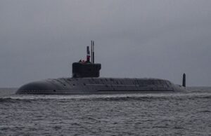 Новітній атомний підводний крейсер РФ "Князь Пожарський". Фото: росЗМІ