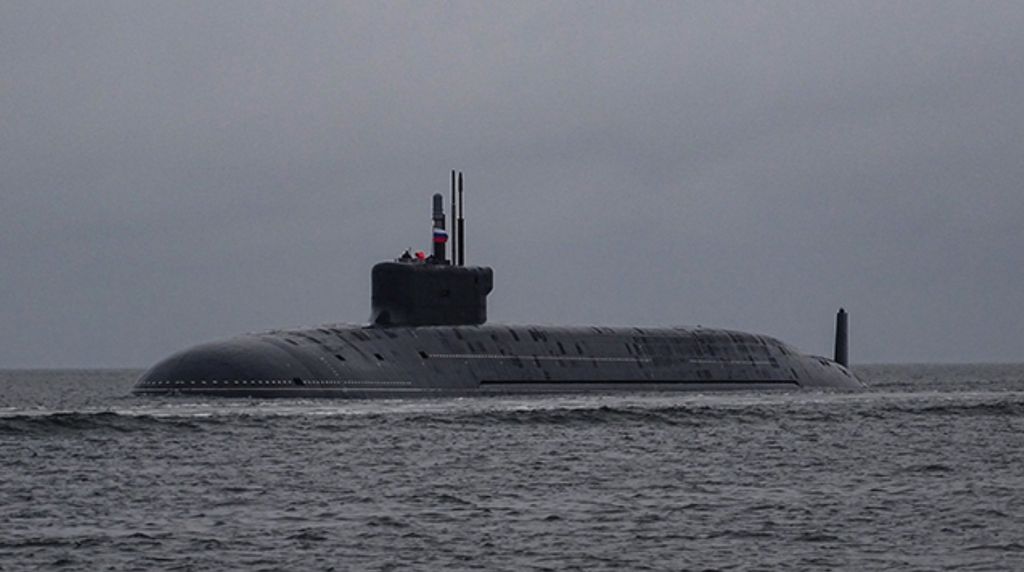 Новітній атомний підводний крейсер РФ "Князь Пожарський". Фото: росЗМІ